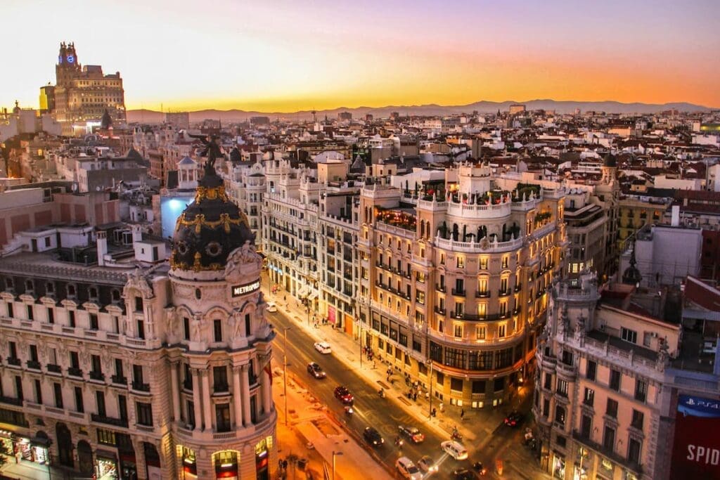 A beautiful view of Barcelona, Spain - Europe