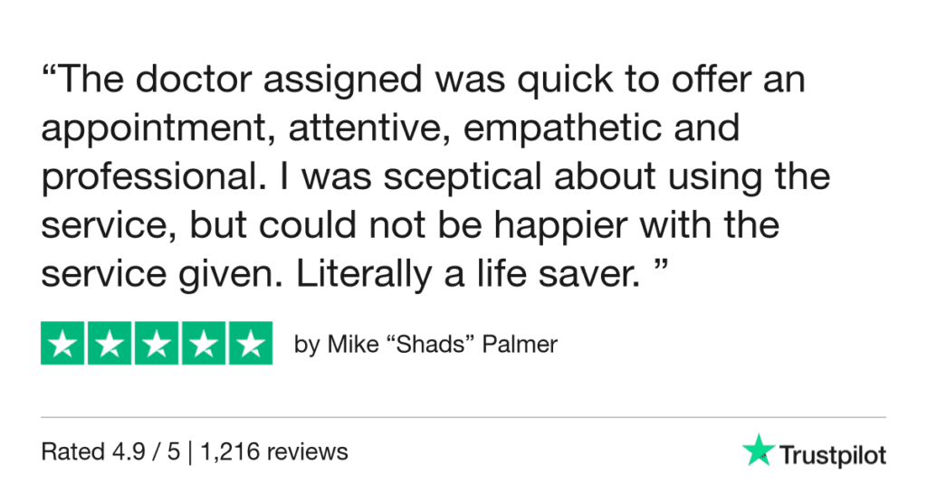 5-Star Trustpilot Review: Quick Online Doctor Prescription For Acne Treatment In Catania