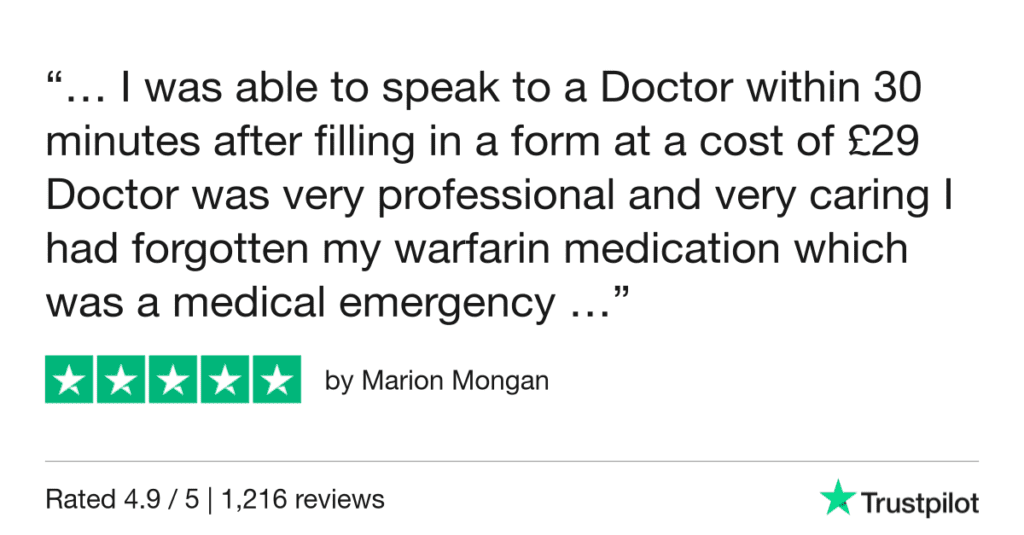 5-Star Trustpilot Review: Quick Online Doctor Prescription For Acne Treatment In Milan