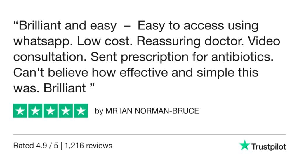 5-Star Trustpilot Review: Quick Online Doctor Prescription For Acne Treatment In Nice