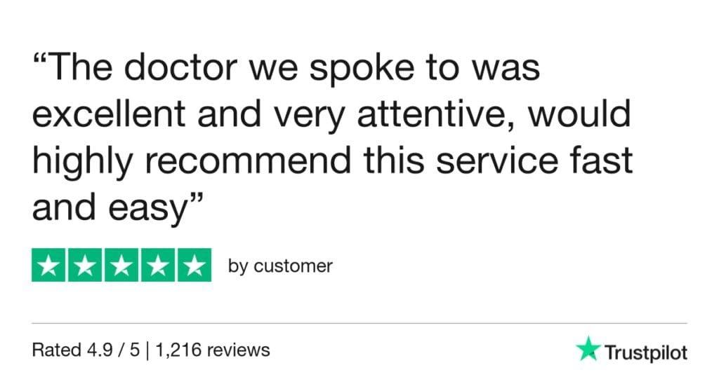 5-Star Trustpilot Review: Quick Online Doctor Prescription For Allergy Treatment In Alicante