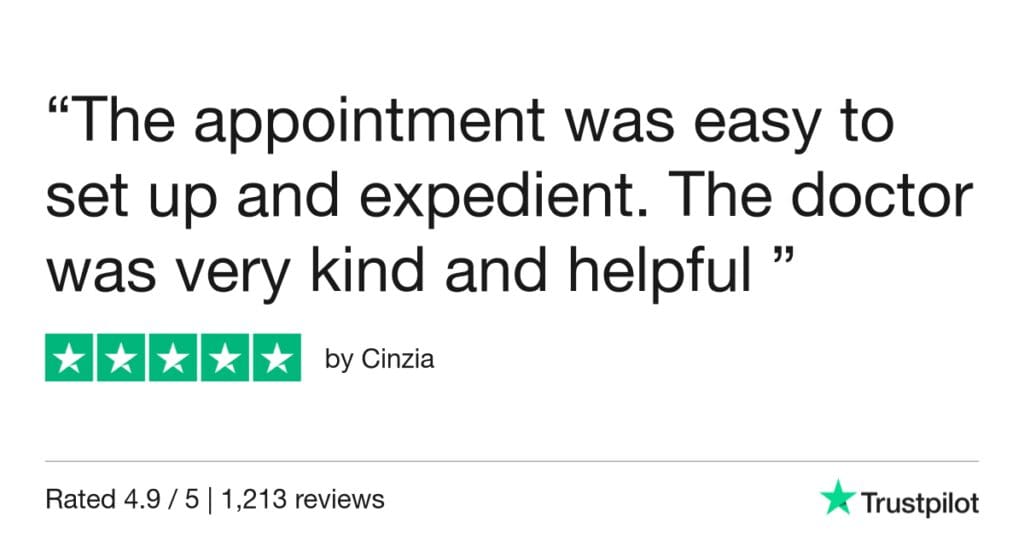 5-Star Trustpilot Review: Quick Online Doctor Prescription For Allergy Treatment In Granada