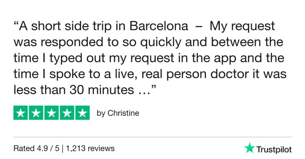 5-Star Trustpilot Review: Quick Online Doctor Prescription For Bacterial Vaginosis Treatment In Barcelona
