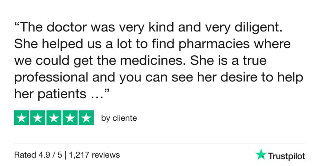 5-Star Trustpilot Review: Quick Online Doctor Prescription For Bacterial Vaginosis Treatment In Bilbao