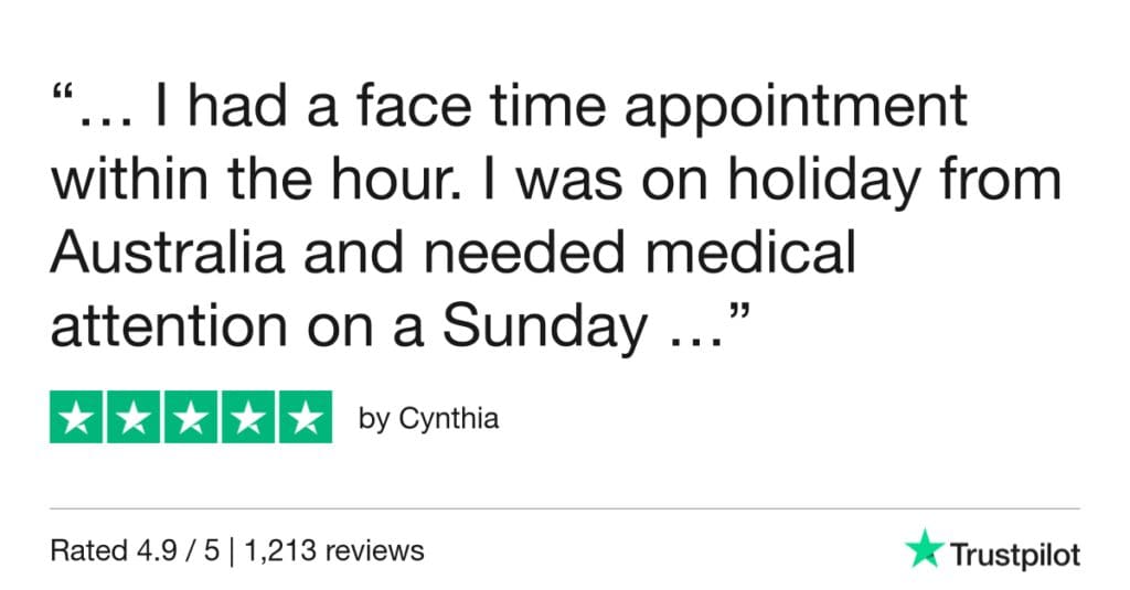 5-Star Trustpilot Review: Quick Online Doctor Prescription For Bacterial Vaginosis Treatment In Fuerteventura