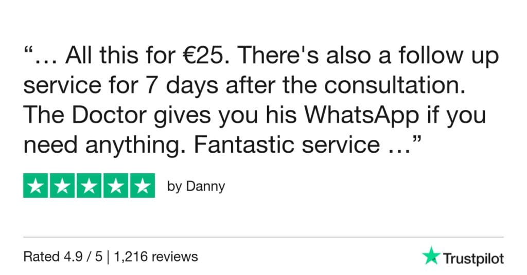 5-Star Trustpilot Review: Quick Online Doctor Prescription For Bacterial Vaginosis Treatment In San Sebastian