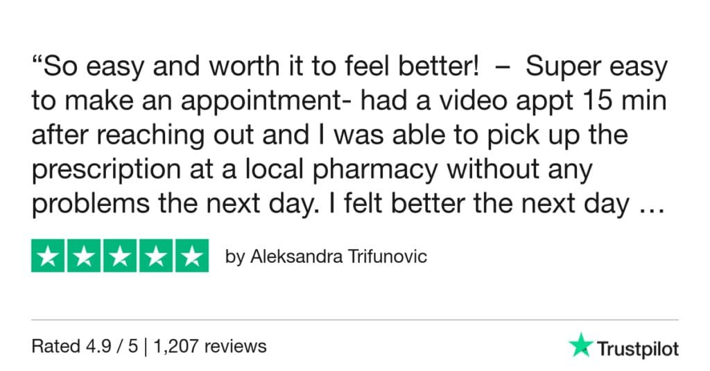 5-Star Trustpilot Review: Quick Online Doctor Prescription For Bacterial Vaginosis Treatment In Stuttgart