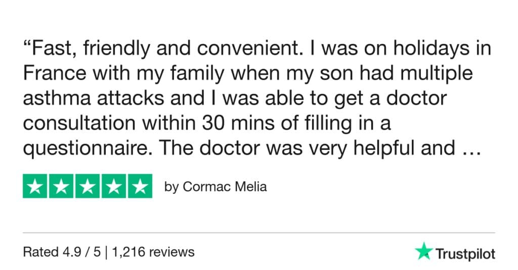 5-Star Trustpilot Review: Quick Online Doctor Prescription For Bacterial Vaginosis Treatment In Tenerife