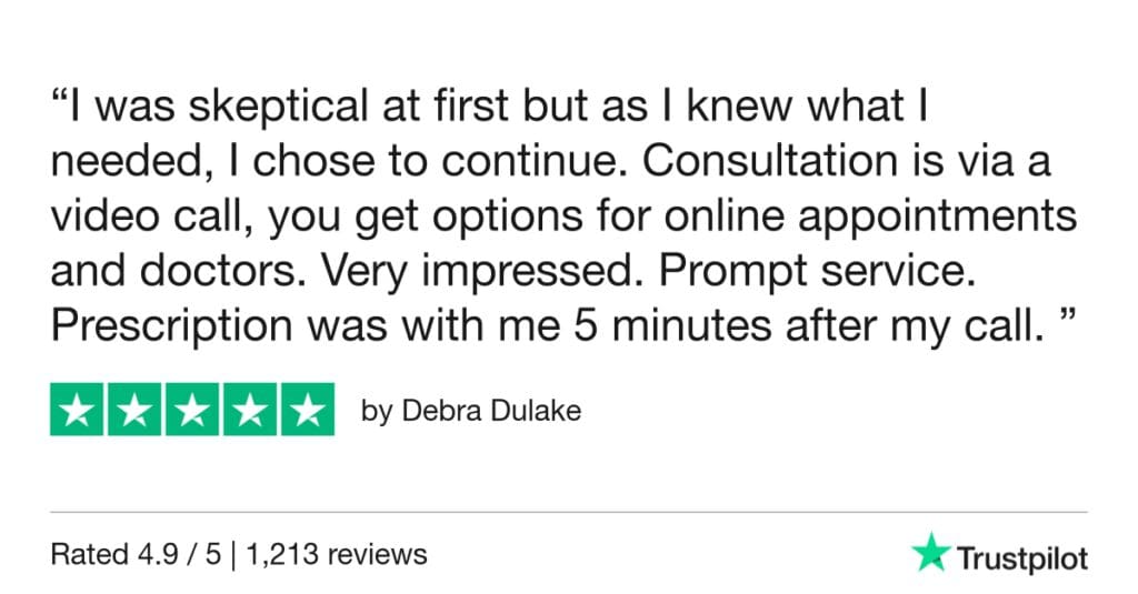 5-Star Trustpilot Review: Quick Online Doctor Prescription For Bacterial Vaginosis Treatment In Valencia
