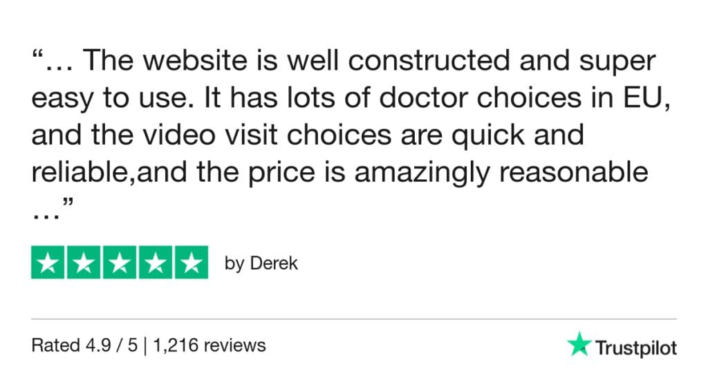 5-Star Trustpilot Review: Quick Online Doctor Prescription For Bronchitis Treatment In Biarritz
