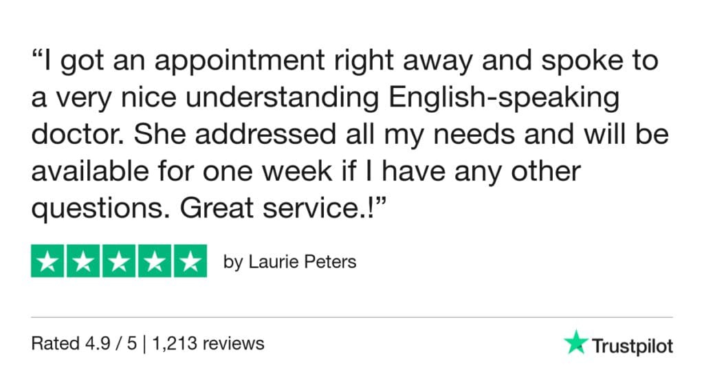5-Star Trustpilot Review: Quick Online Doctor Prescription For Eczema Treatment In Zaragoza