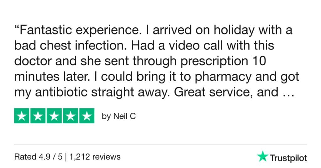 5-Star Trustpilot Review: Quick Online Doctor Prescription For Flu Symptoms Treatment In Berlin