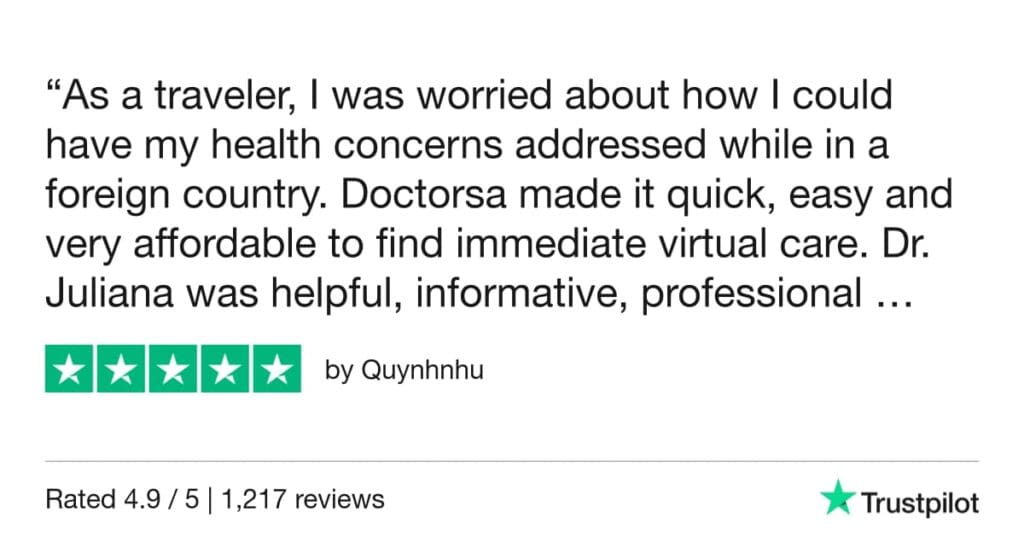 5-star Trustpilot review: Quick online doctor prescription for gout medicine in Dresden