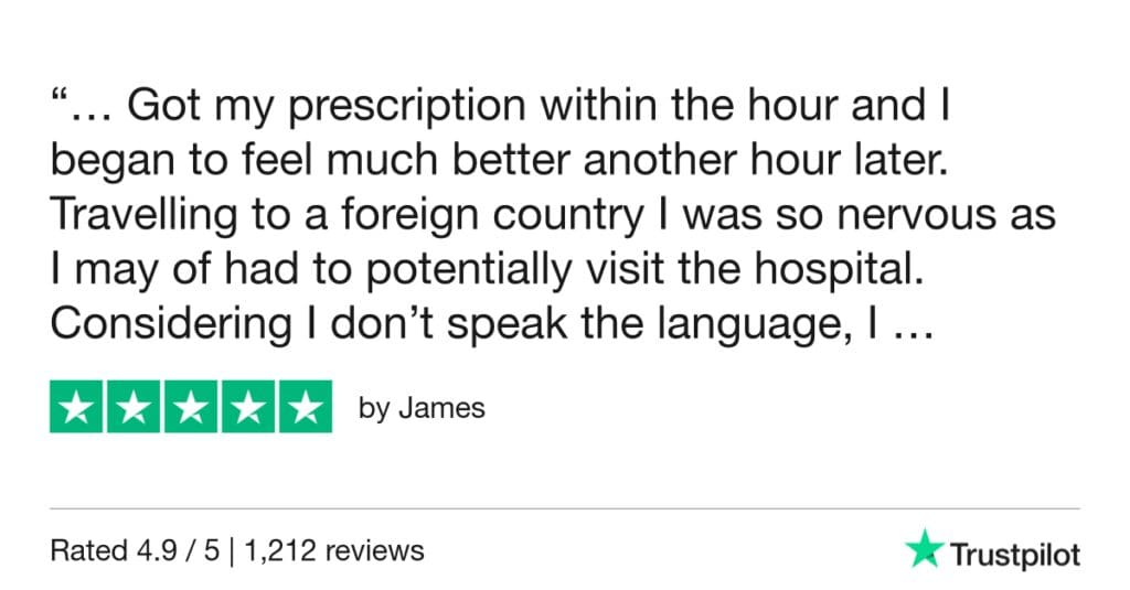 5-Star Trustpilot Review: Quick Online Doctor Prescription For Gout Treatment In Lanzarote