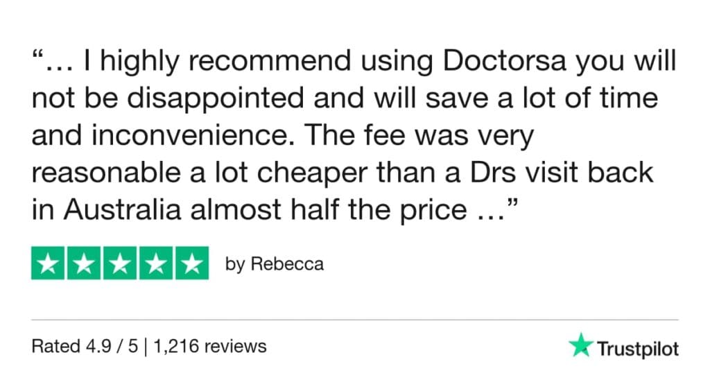 5-star Trustpilot review: Quick online doctor prescription for gout medicine in Nuremberg