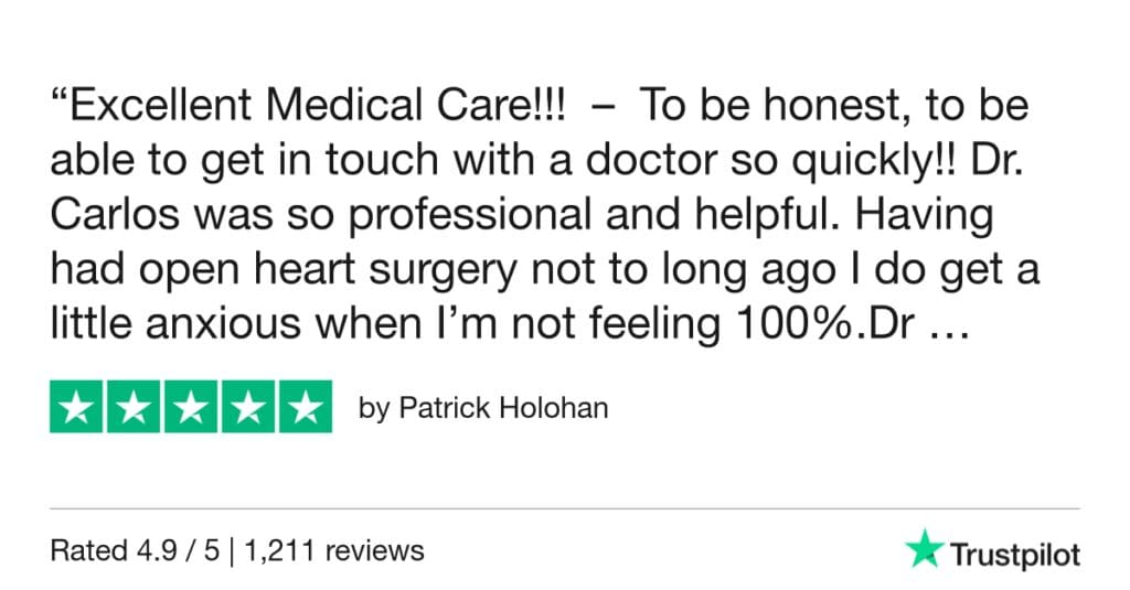 5-Star Trustpilot Review: Quick Online Doctor Prescription For Sinus Infection Treatment In Dusseldorf