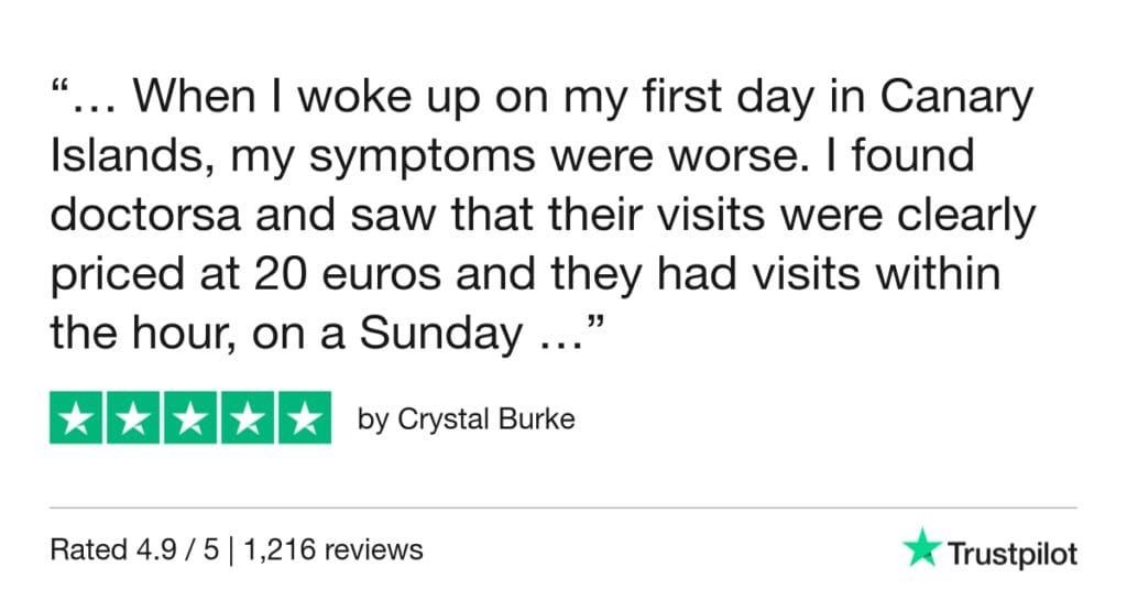 5-Star Trustpilot Review: Quick Online Doctor Prescription For Sinus Infection Treatment In Fuerteventura