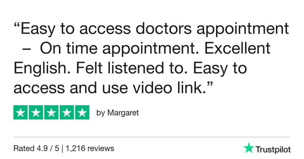 5-Star Trustpilot Review: Quick Online Doctor Prescription For Sinus Infection Treatment In Malaga