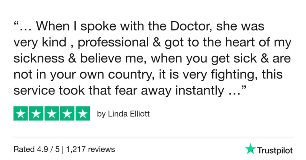 5-Star Trustpilot Review: Quick Online Doctor Prescription For Sinus Infection Treatment In Tenerife