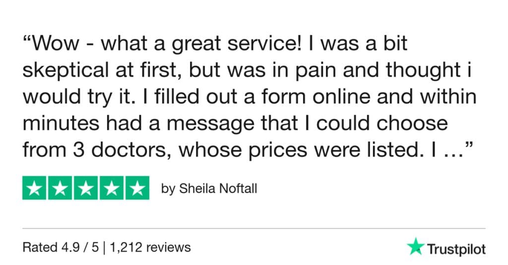 5-Star Trustpilot Review: Quick Online Doctor Prescription For Swimmers Ear Treatment In Alicante