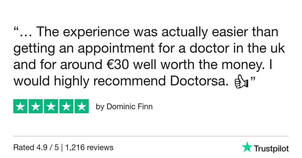 5-Star Trustpilot Review: Quick Online Doctor Prescription For Swimmers Ear Treatment In Stuttgart