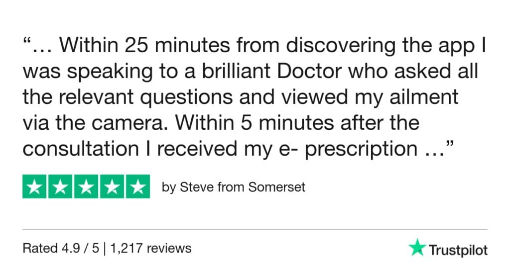 5-Star Trustpilot Review: Quick Online Doctor Prescription For Swimmers Ear Treatment In Valencia