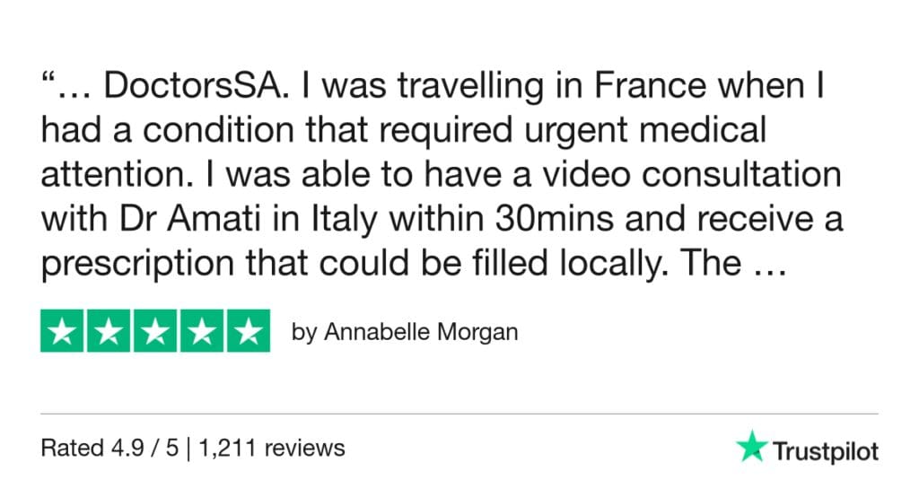 5-Star Trustpilot Review: Quick Online Doctor Prescription For Urinary Tract Infection Treatment In Corsica