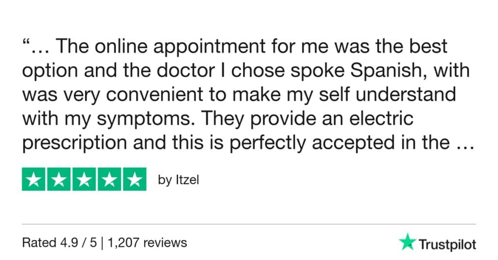 5-Star Trustpilot Review: Quick Online Doctor Prescription For Urinary Tract Infection Treatment In Marseille