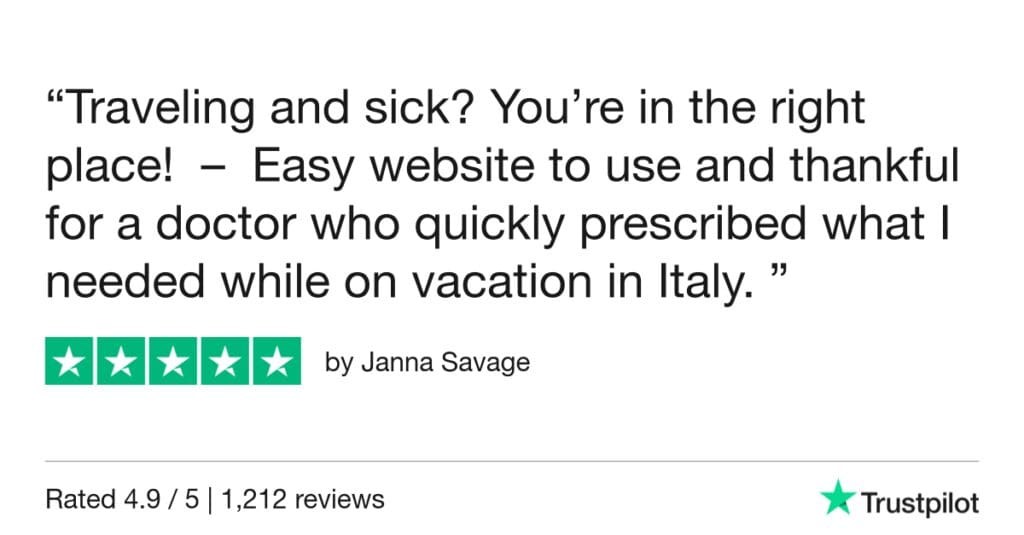 5-Star Trustpilot Review: Quick Online Doctor Prescription For Urinary Tract Infection Treatment In Rome