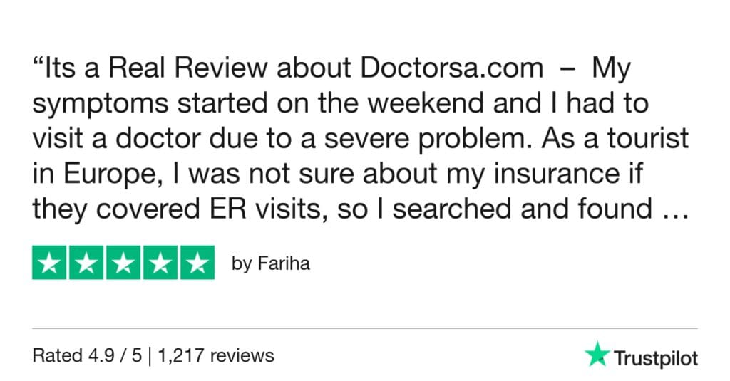 5-Star Trustpilot Review: Quick Online Doctor Prescription For Yeast Infection Treatment In Biarritz
