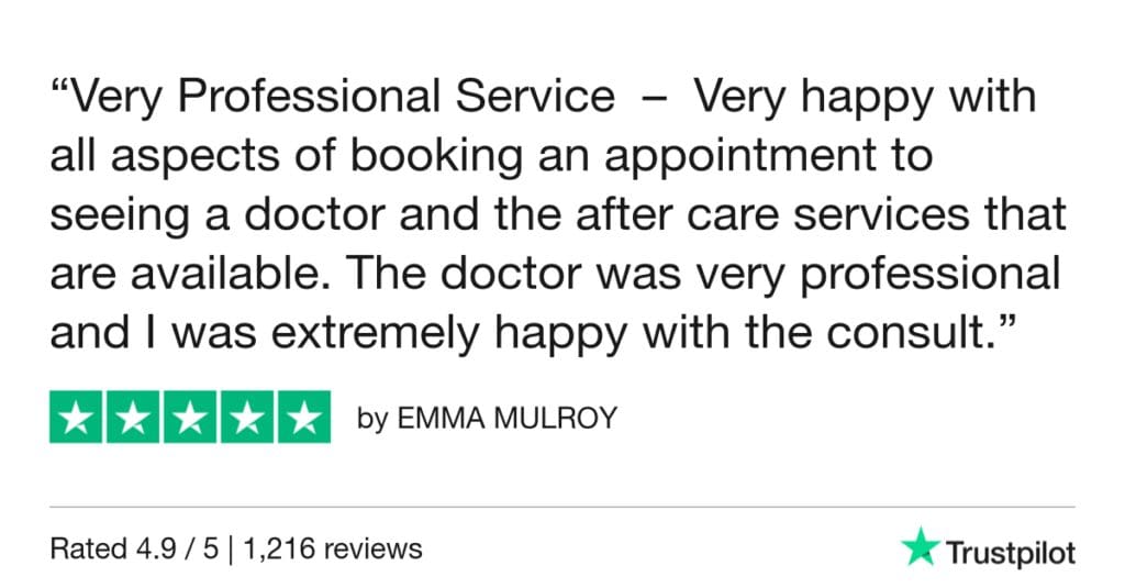 5-Star Trustpilot Review: Quick Online Doctor Prescription For Yeast Infection Treatment In Lanzarote