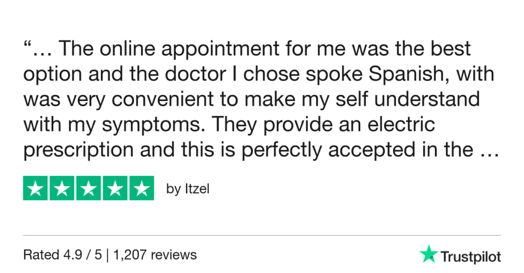5-Star Trustpilot Review: Quick Online Doctor Prescription For Acne Treatment In Cozumel