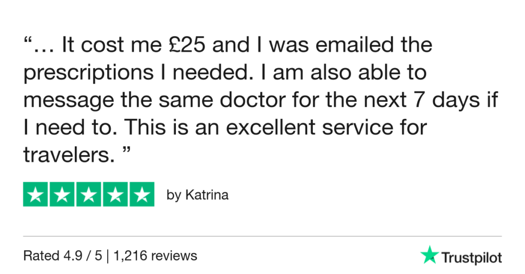 5-Star Trustpilot Review: Quick Online Doctor Prescription For Acne Treatment In Mexico City
