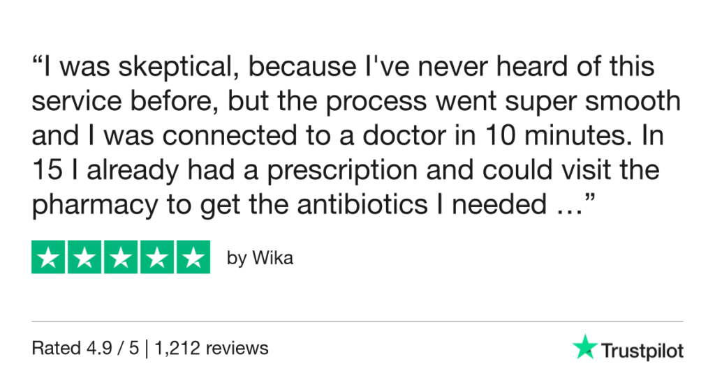 5-Star Trustpilot Review: Quick Online Doctor Prescription For Bacterial Vaginosis Treatment In La Paz