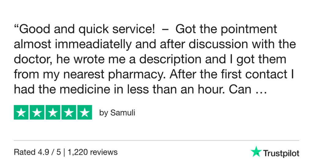 5-Star Trustpilot Review: Quick Online Doctor Prescription For Bacterial Vaginosis Treatment In Playa Del Carmen
