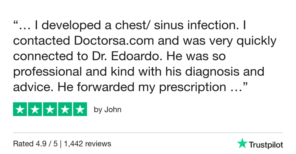 5-Star Trustpilot Review: Quick Online Doctor Prescription For Bronchitis Treatment In Lisbon