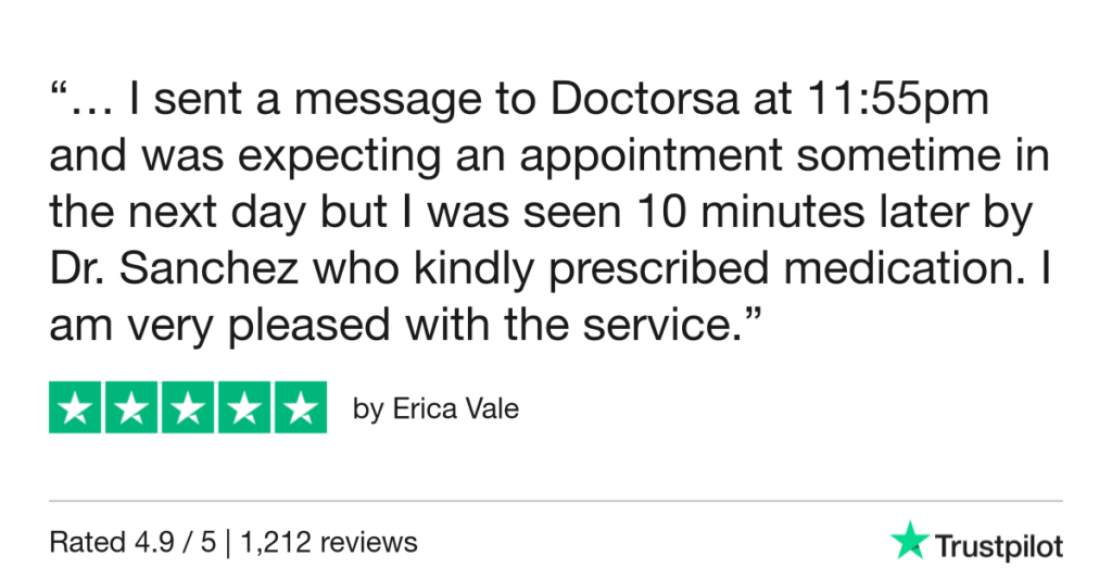 5-Star Trustpilot Review: Quick Online Doctor Prescription For Cellulitis Treatment In Granada