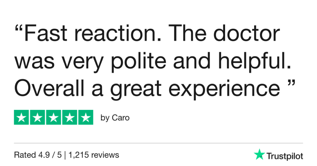 5-Star Trustpilot Review: Quick Online Doctor Prescription For Cellulitis Treatment In Malaga