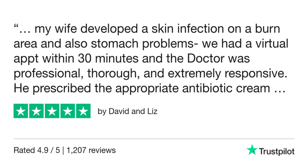 5-Star Trustpilot Review: Quick Online Doctor Prescription For Cellulitis Treatment In Mexico City