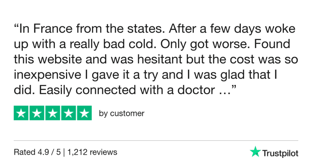 5-Star Trustpilot Review: Quick Online Doctor Prescription For Chlamydia Treatment In Coimbra