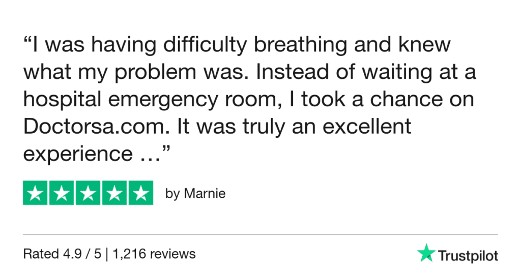 5-Star Trustpilot Review: Quick Online Doctor Prescription For Diarrhea Treatment In Algarve