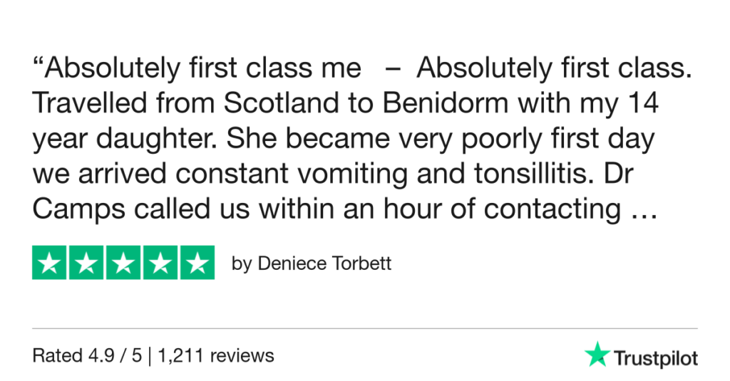 5-Star Trustpilot Review: Quick Online Doctor Prescription For Ear Infection Treatment In Alicante