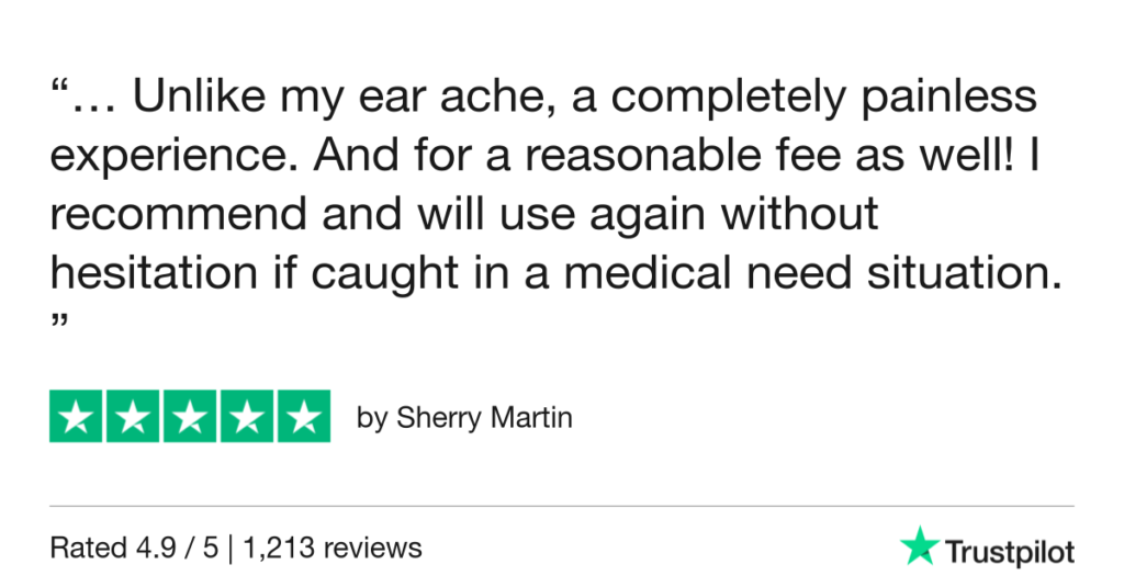 5-Star Trustpilot Review: Quick Online Doctor Prescription For Ear Infection Treatment In Ho Chi Minh City