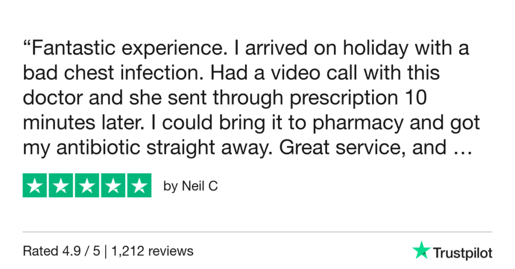 5-Star Trustpilot Review: Quick Online Doctor Prescription For Flu Symptoms Treatment In Guadalajara