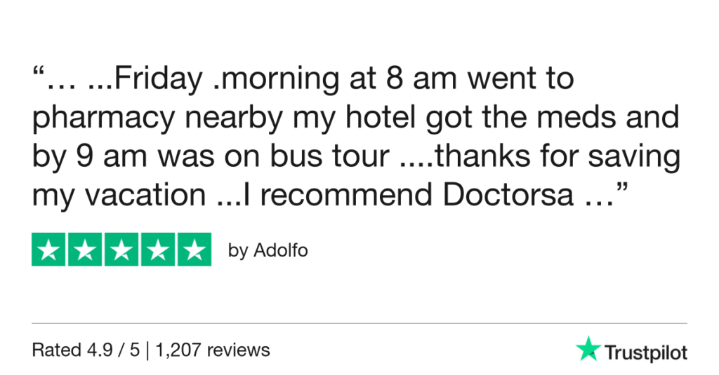 5-Star Trustpilot Review: Quick Online Doctor Prescription For Gout Treatment In Cabo San Lucas