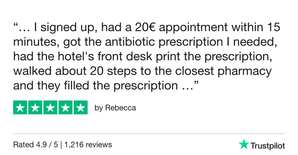 5-Star Trustpilot Review: Quick Online Doctor Prescription For Impetigo Treatment In Alicante
