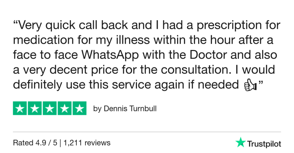5-Star Trustpilot Review: Quick Online Doctor Prescription For Impetigo Treatment In Fuerteventura