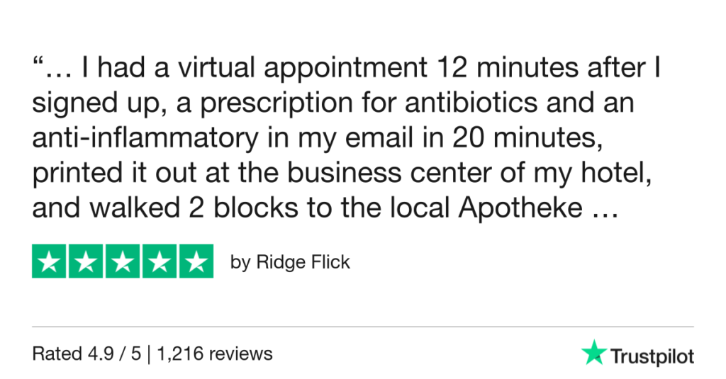 5-Star Trustpilot Review: Quick Online Doctor Prescription For Impetigo Treatment In Guadalajara