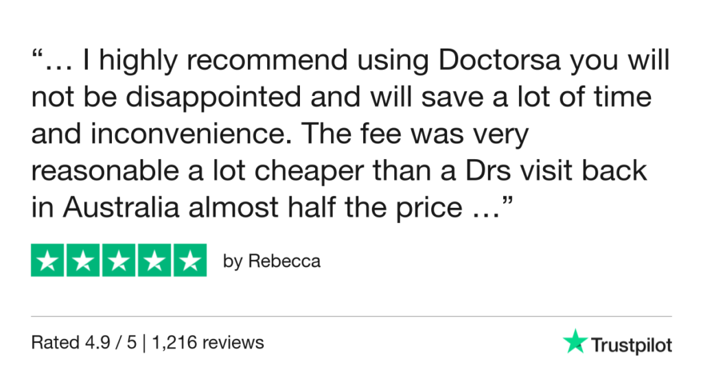 5-Star Trustpilot Review: Quick Online Doctor Prescription For Impetigo Treatment In Malaga