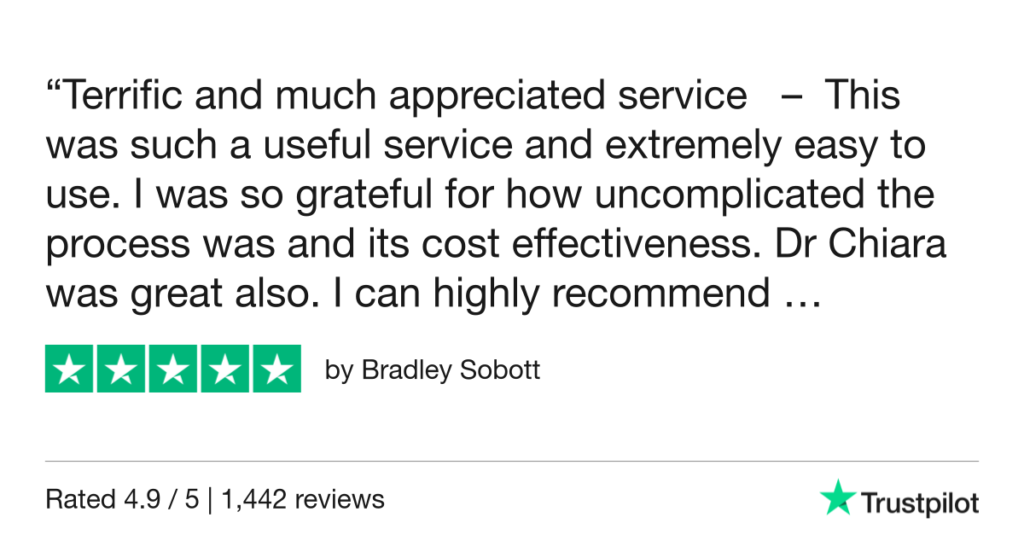 5-Star Trustpilot Review: Quick Online Doctor Prescription For Insect Bite Treatment In Oaxaca